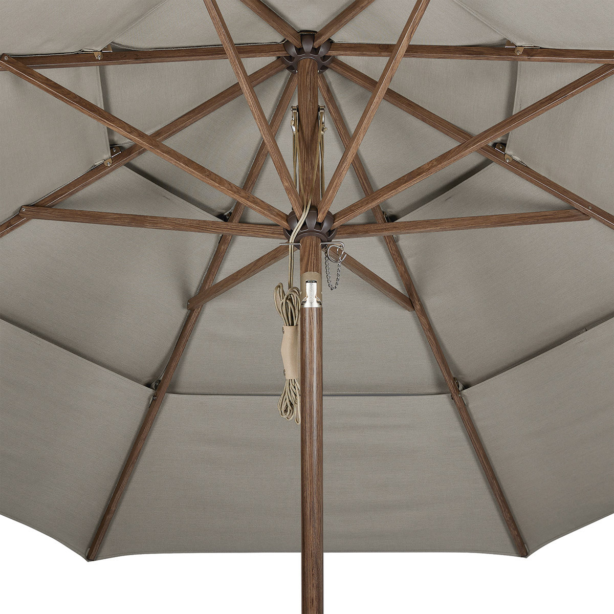 액티바 라운드 우산, 지름 3.36m 베이지