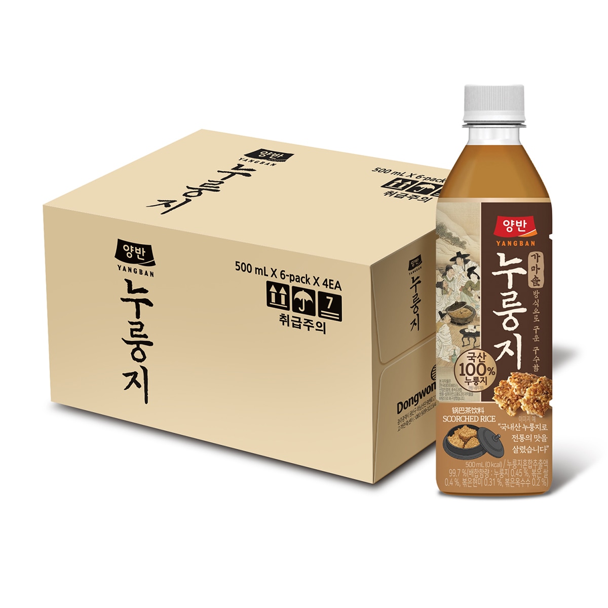 양반 가마솥 누룽지 500ml x 24