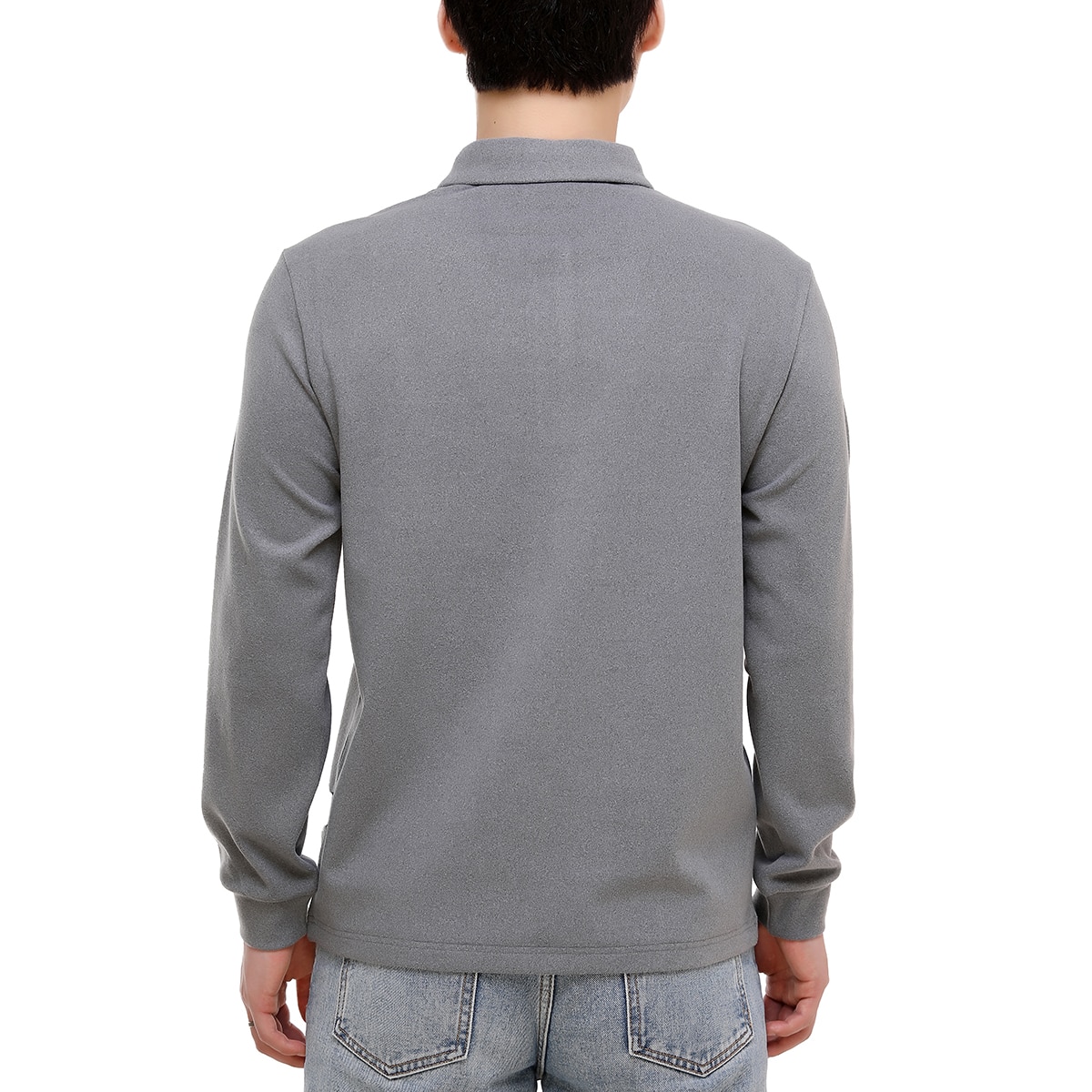 페리엘리스 남성 긴소매 폴로 - 다크그레이 페리엘리스 남성 긴소매 폴로 - 다크그레이