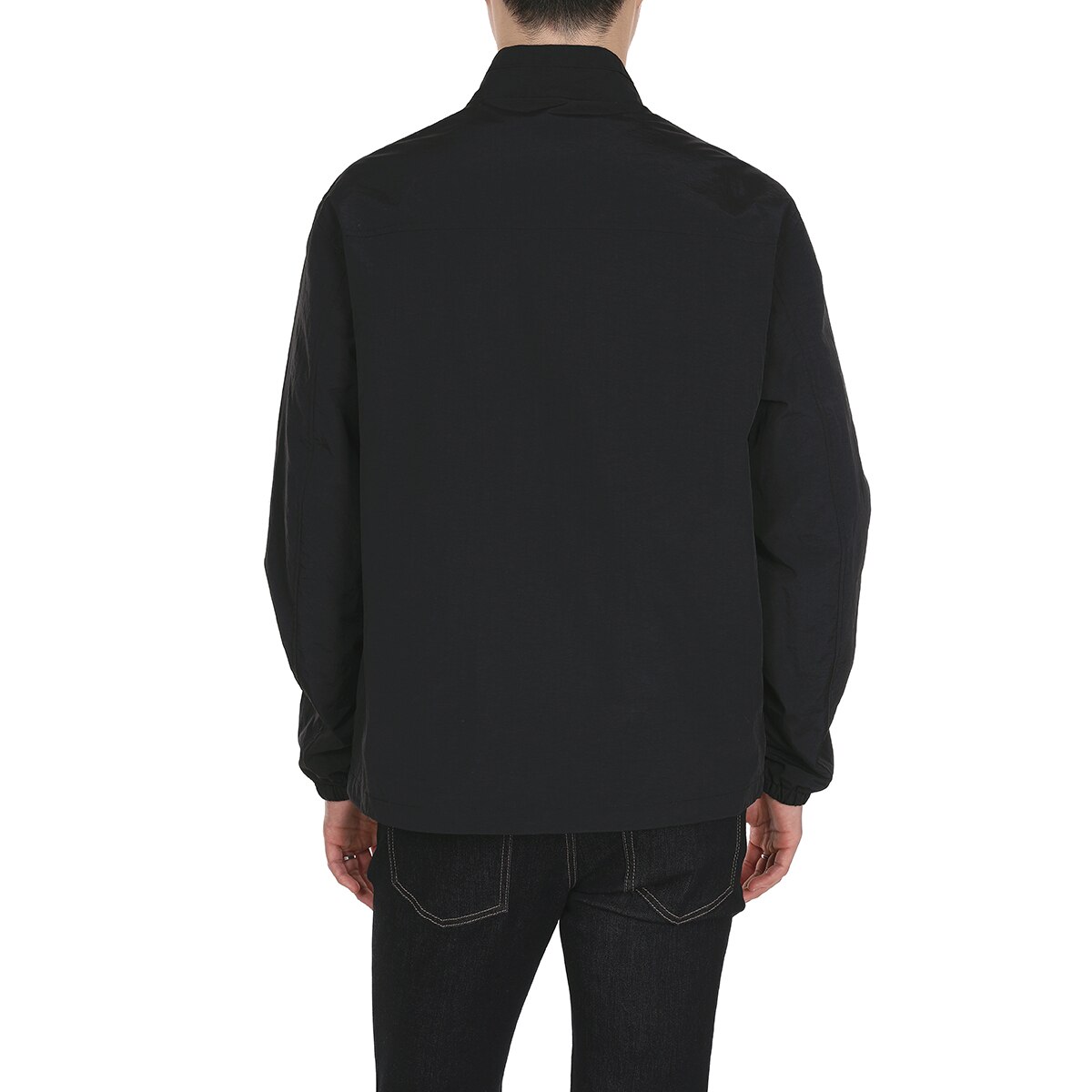 게스 남성 라이트 재킷 - 블랙, L