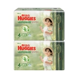 하기스 네이처메이드 밤부 팬티형 4단계 54 x 2 - 여아