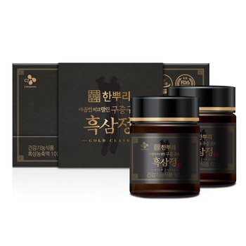 CJ한뿌리 흑삼정 50g x 2병x 3 CJ한뿌리 흑삼정 50g x 2병x 3