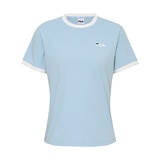 휠라 여성 링거 티셔츠 - 라이트 블루, L