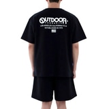 아웃도어프로덕츠 성인 스웨트 셋업 - 블랙