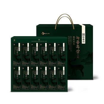 CJ한뿌리녹용흑삼스틱 8ml X 60