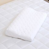 April At Home 고밀도 워싱면 방수 메모리폼 낮은베개 - 아이보리