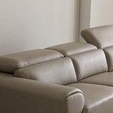 사트바 이태리 마스뜨로또 4인 소파 - 라이트그레이