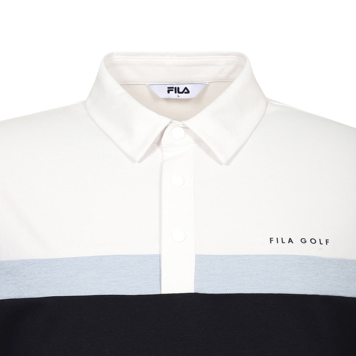 휠라 골프 남성 반팔 폴로티 - 다크네이비 휠라 골프 남성 반팔 폴로티 - 다크네이비