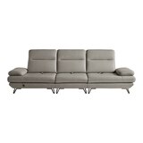 다우닝 모아나 스윙 전체 천연가죽 소파 4인