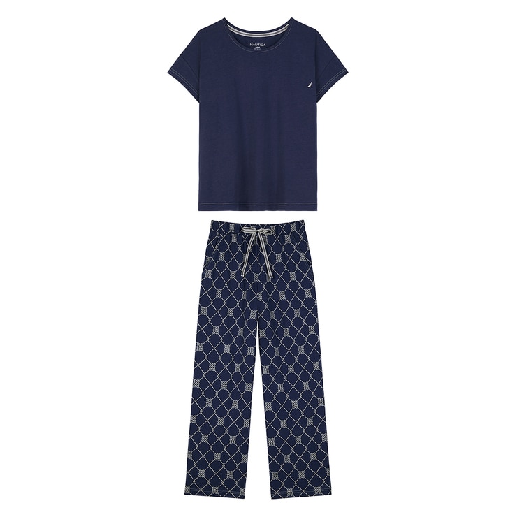 노티카 여성 라운지 상하의 세트 - 네이비, S