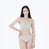 스킨온 여성 플렉시 브라 2매 - 핑크/라이트그레이, M 스킨온 여성 플렉시 브라 2매 - 핑크/라이트그레이, M