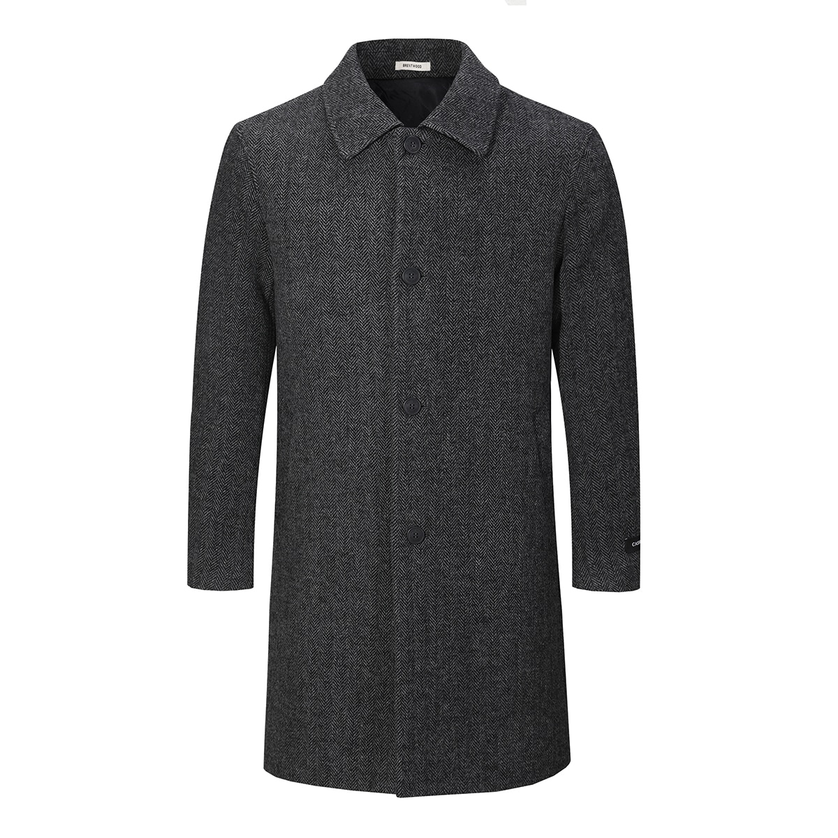 브렌우드 남성 발마칸 코트 - 그레이, L 브렌우드 남성 발마칸 코트 - 그레이, L