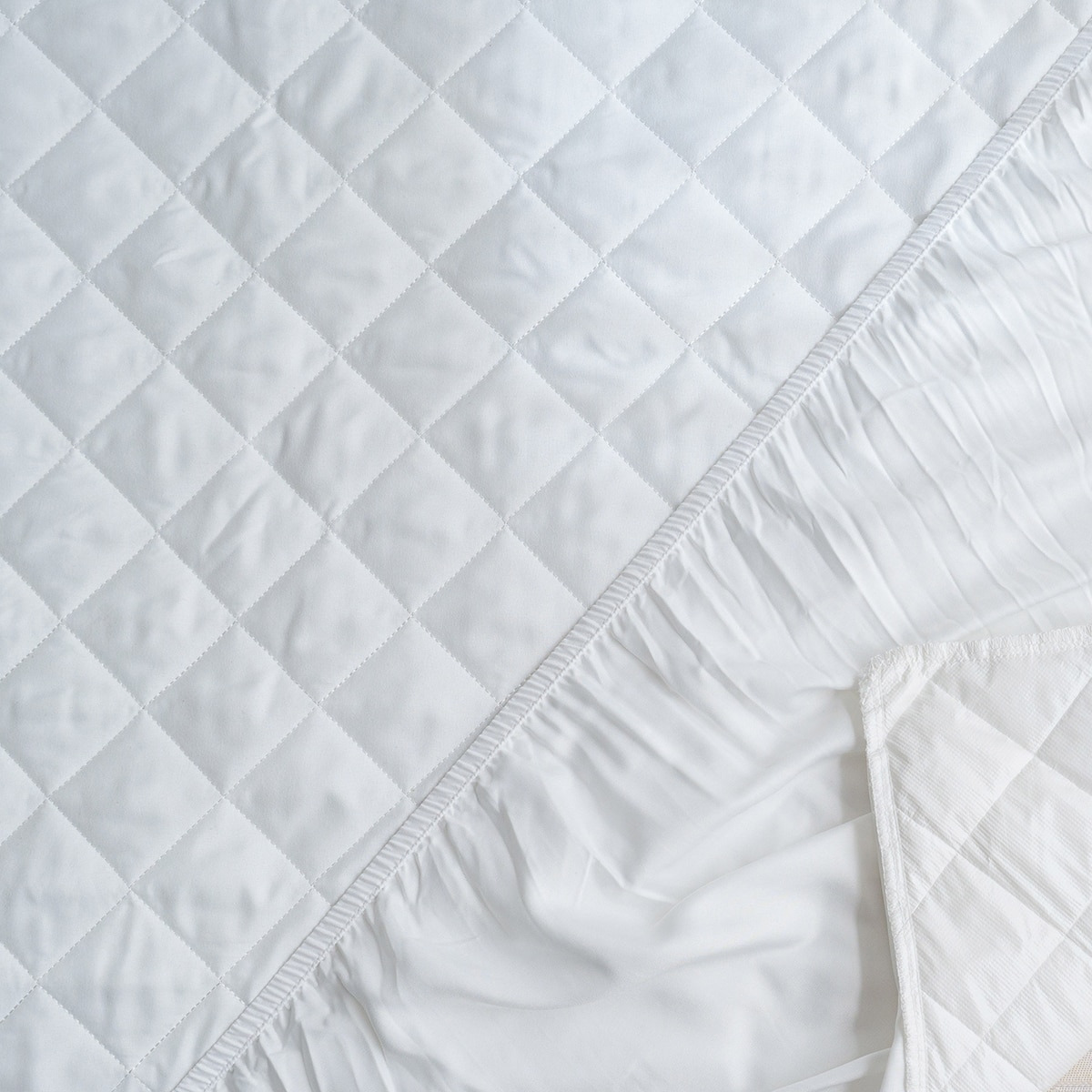 플로티나 방수 누빔 매트리스 커버 - 슈퍼싱글