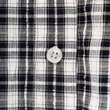 쥬시꾸뛰르 여성 체크 셔츠 - 블랙, M/L