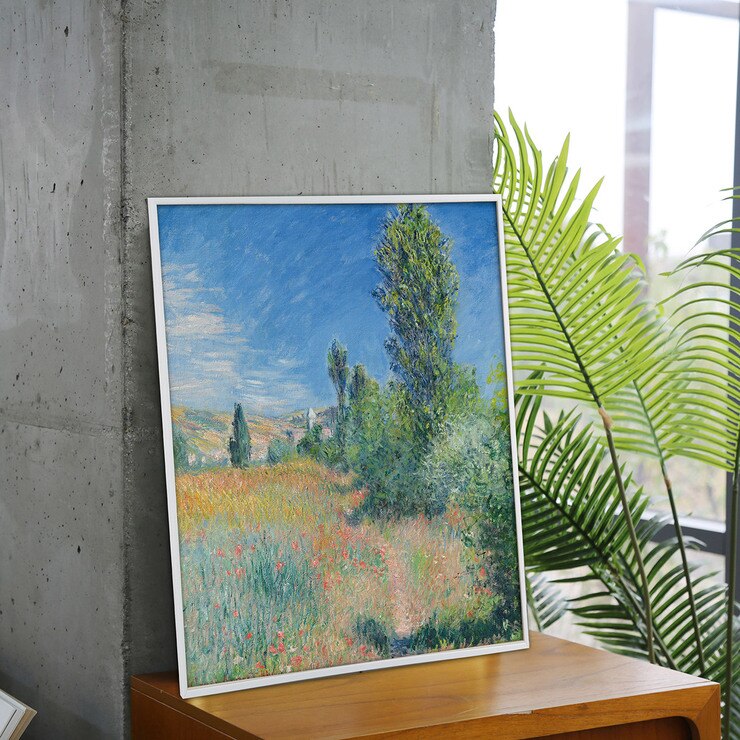 지클레 그림 액자 (80 x 60cm 또는 60 x 80cm) - 모네, 베퇴유의 경치 지클레 그림 액자 (80 x 60cm 또는 60 x 80cm) - 모네, 베퇴유의 경치