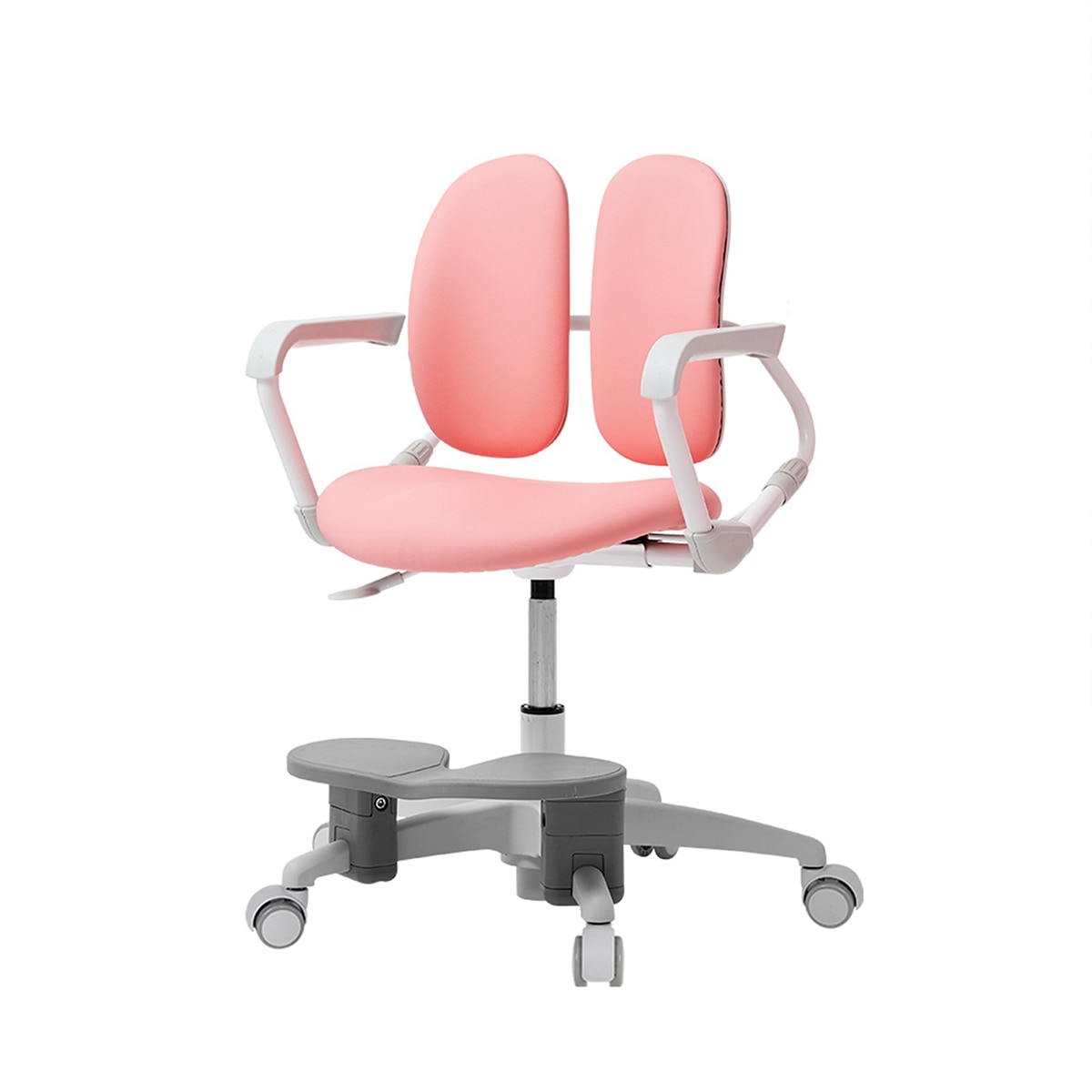 듀오백 아동의자 - 마일드 핑크, 고정중심봉 듀오백 아동의자 - 마일드 핑크, 고정중심봉