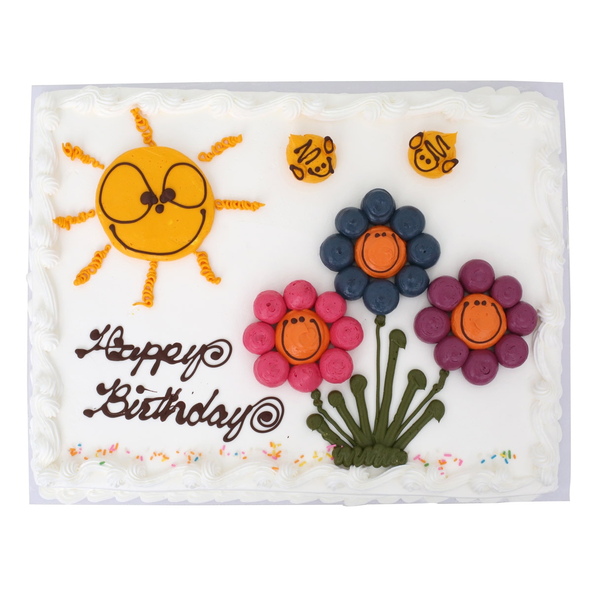 화이트 하프시트케이크 - 스마일 선 화이트 하프시트케이크 - 스마일 선