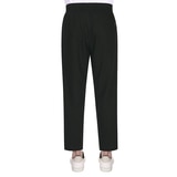 게스 남성 린넨 바지 - 블랙