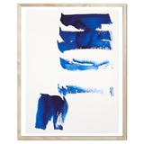 작가 이우환 아트 포스터 73X59cm - 윈드