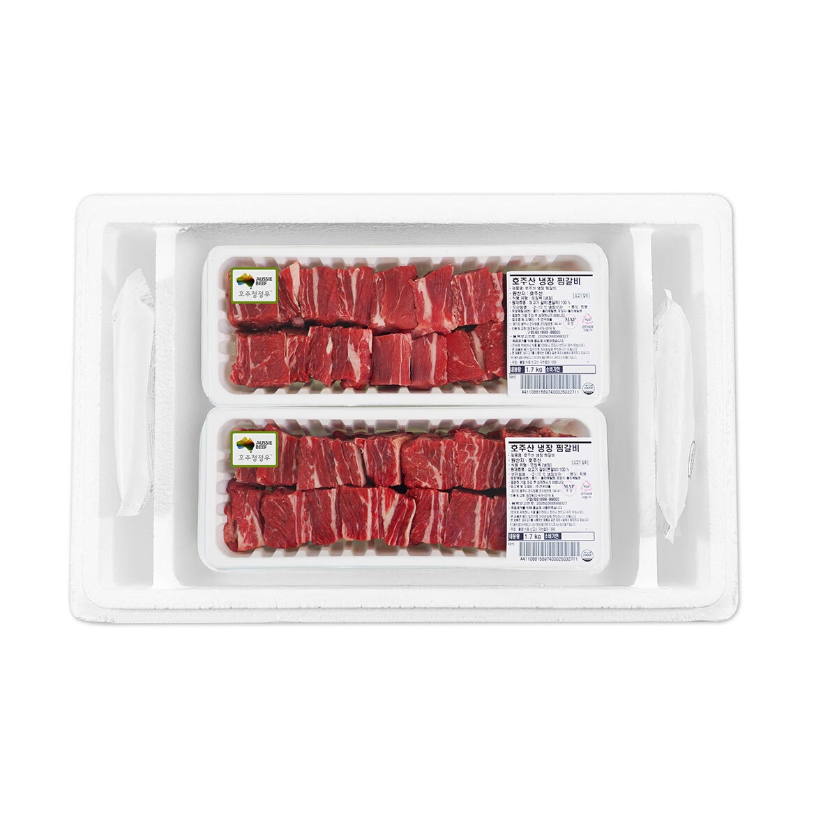 호주산 냉장 찜갈비 1.7kg x 2팩