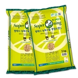 팽성농협 슈퍼오닝 현미 5kg x 2