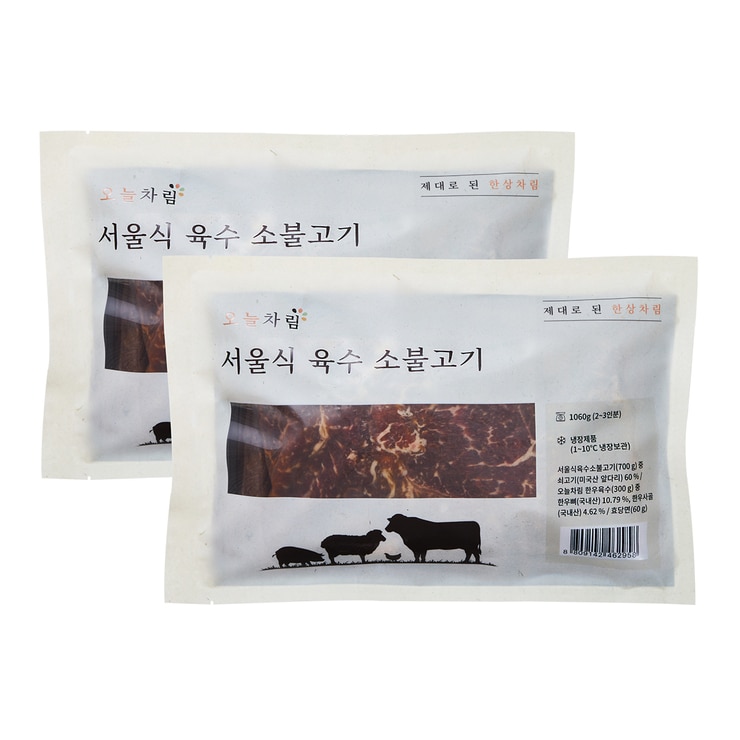 Dailytable Seoul-style Beef Bulgogi 1,060g x 2ea 677428