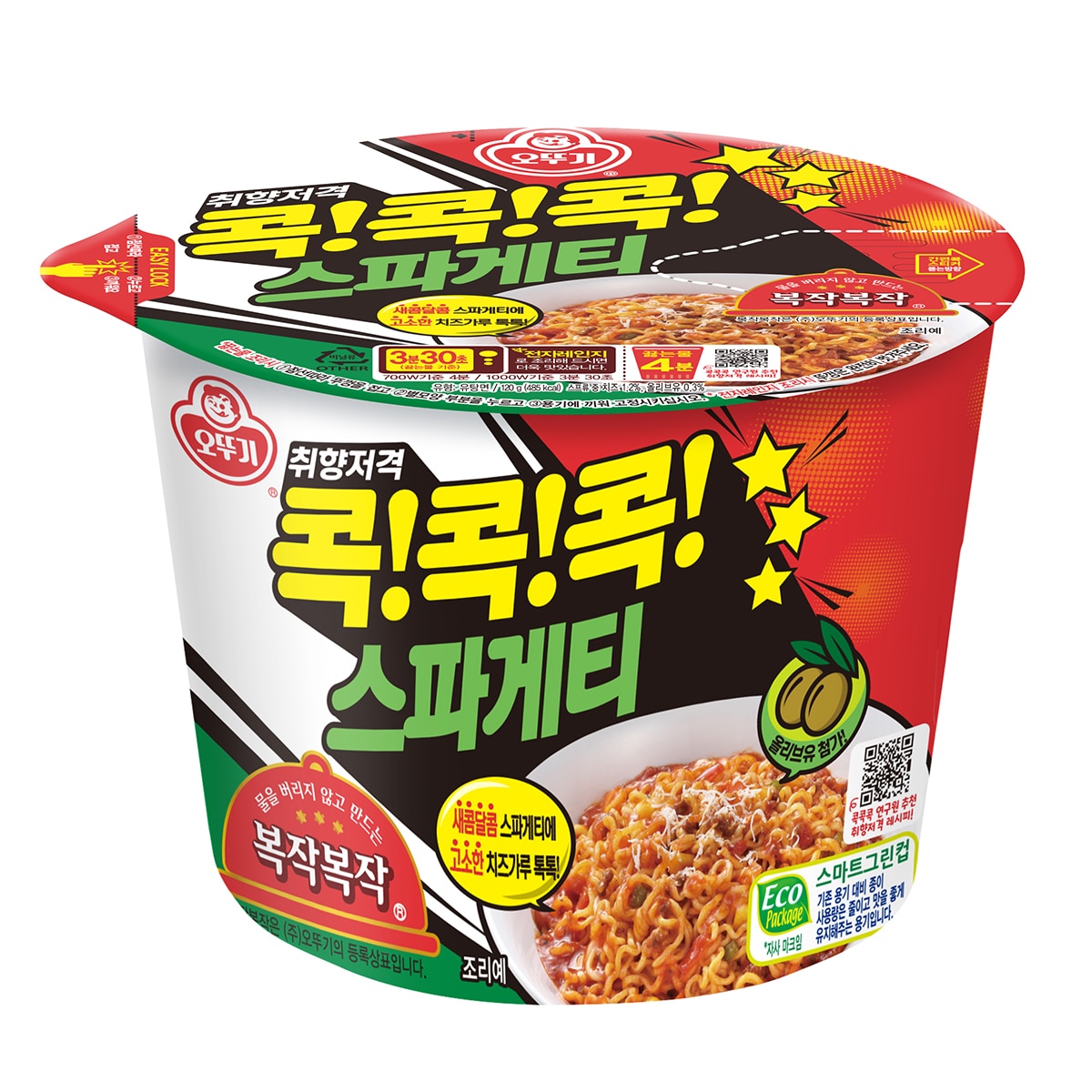 오뚜기 콕콕콕 스파게티용기 120g x 12