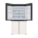 LG 오브제 매직스페이스 냉장고 870L, 클레이 브라운
