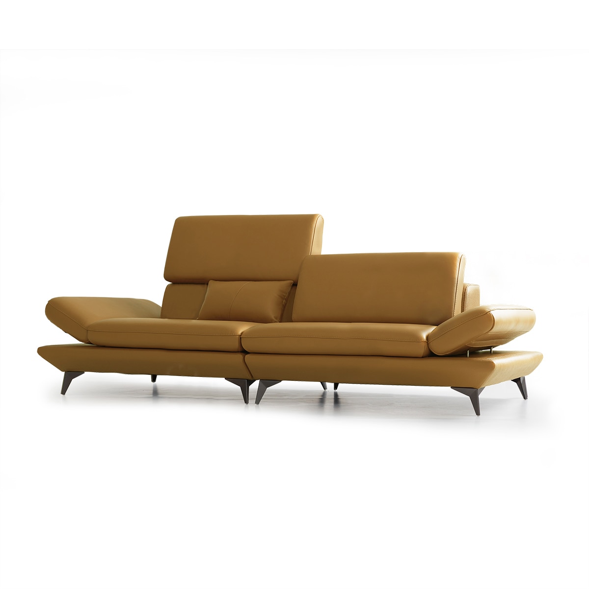 UND 에디션 NA6 천연 통가죽 소파 3.5인