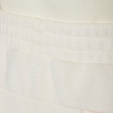 푸마 여성 마이크로 플리스 조거 팬츠 - 화이트 푸마 여성 마이크로 플리스 조거 팬츠 - 화이트