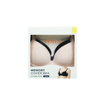 비너스 노와이어 메모리 브라 2매