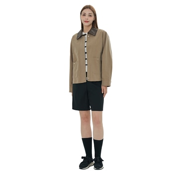 SOUP 여성 카라 숏 재킷