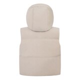 네파 여성 덕다운 후드 베스트 - 라이트 베이지, M