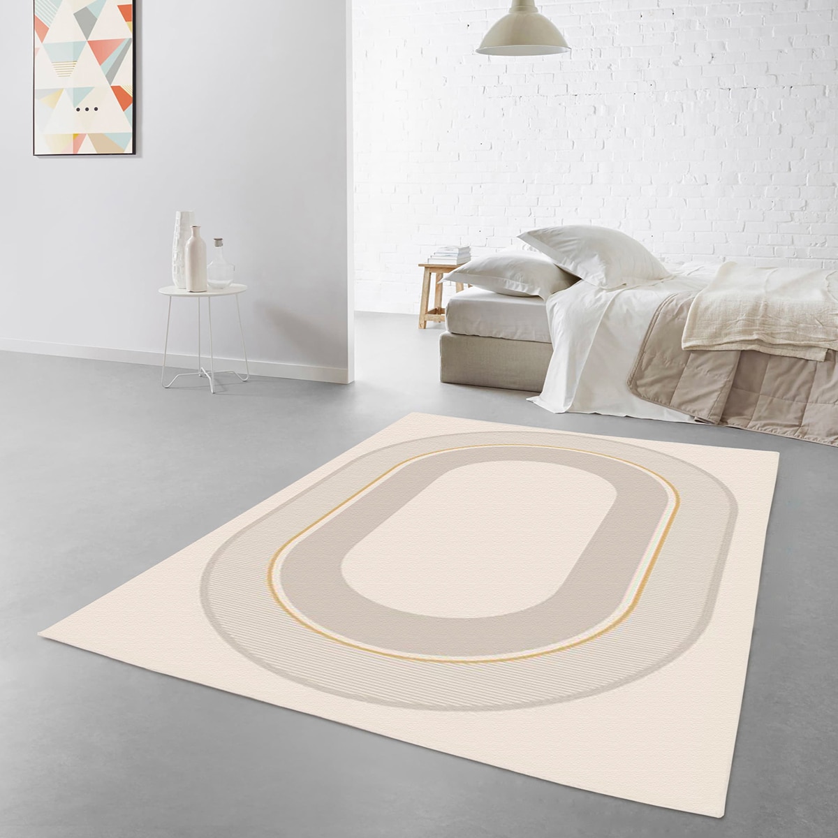 발타 라디 러그 160x230cm - 라운드 발타 라디 러그 160x230cm - 라운드