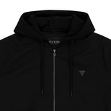 게스 남성 후디 보머 자켓 - 블랙