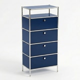 더원 모듈 4단 오픈 서랍장