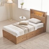 핀란디아 마로네 서랍형 침대 프레임 - 슈퍼싱글 핀란디아 마로네 서랍형 침대 프레임 - 슈퍼싱글