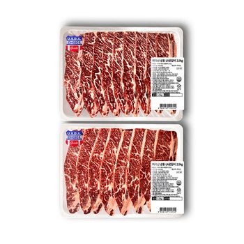 미국산 냉동 LA꽃갈비 2.5kg x 2팩