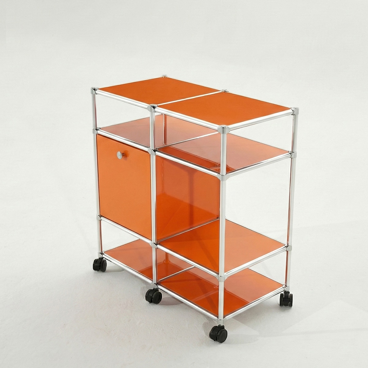 더원 모듈 멀티 트롤리 - 오렌지