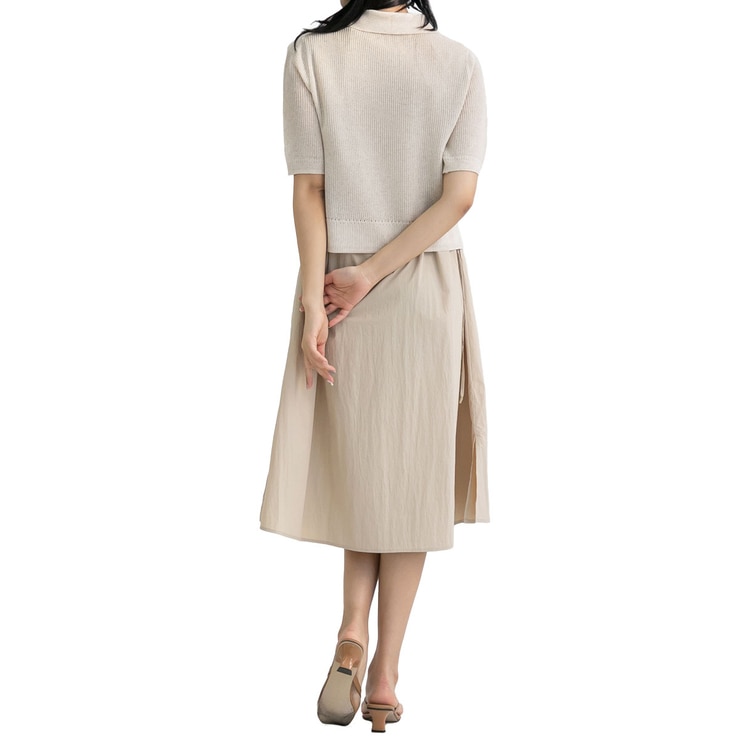 보니스팍스 여성 레이어드 니트&원피스 세트