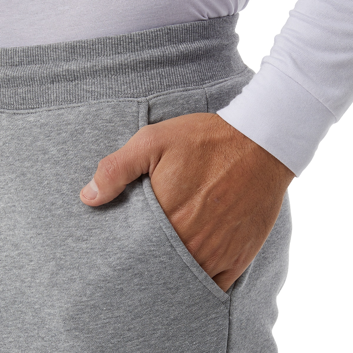 32 도 남성 조거 바지 - 라이트그레이