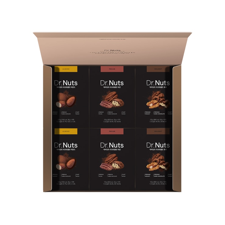 닥터넛츠 다크 초콜릿 3종 900g / 30g x 30 닥터넛츠 다크 초콜릿 3종 900g / 30g x 30