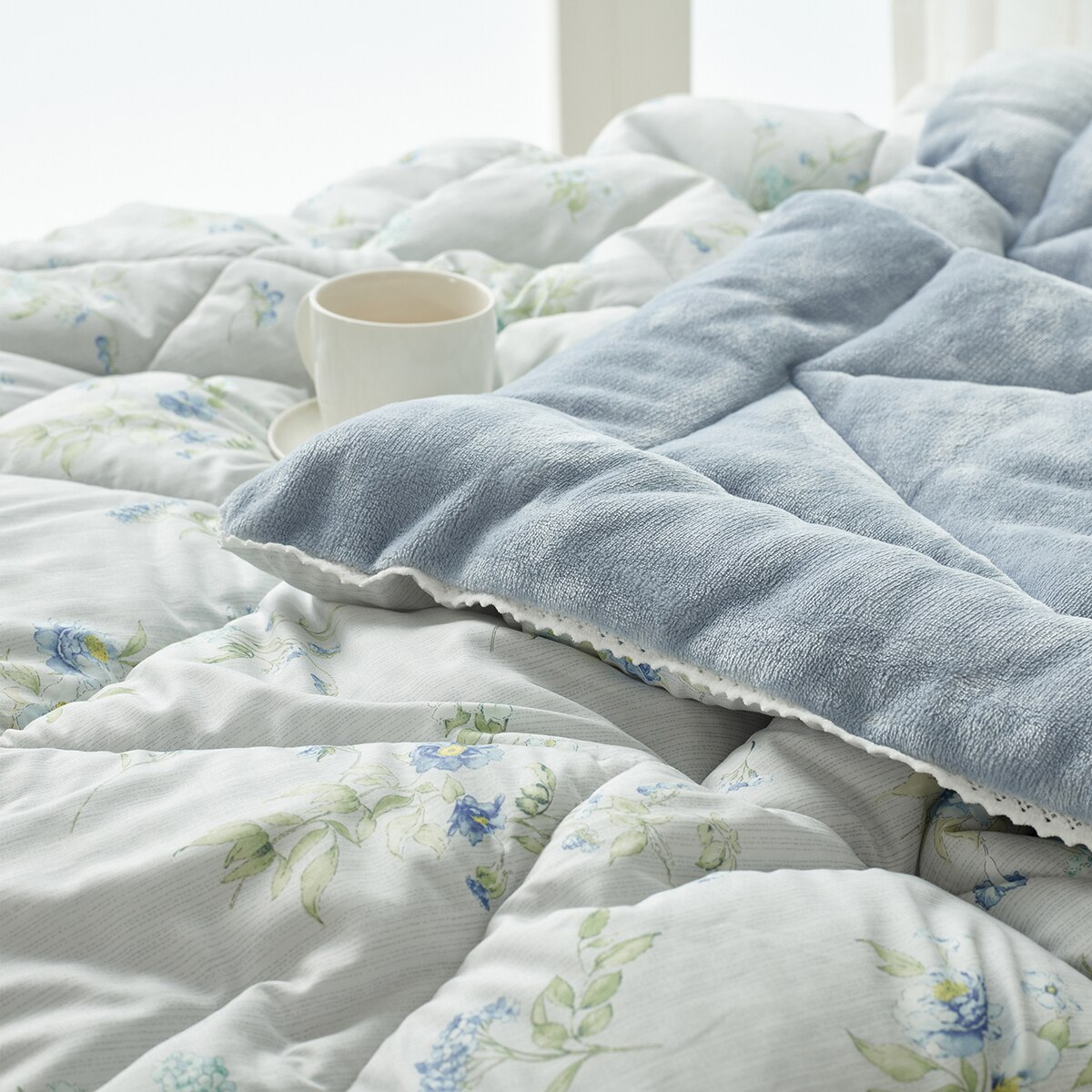 에이프릴앳홈 모달 극세사 차렵이불 - 싱글, 디어