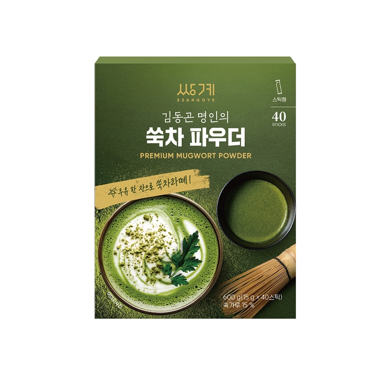 쌍계 김동곤명인의 쑥차 파우더 15g x 40