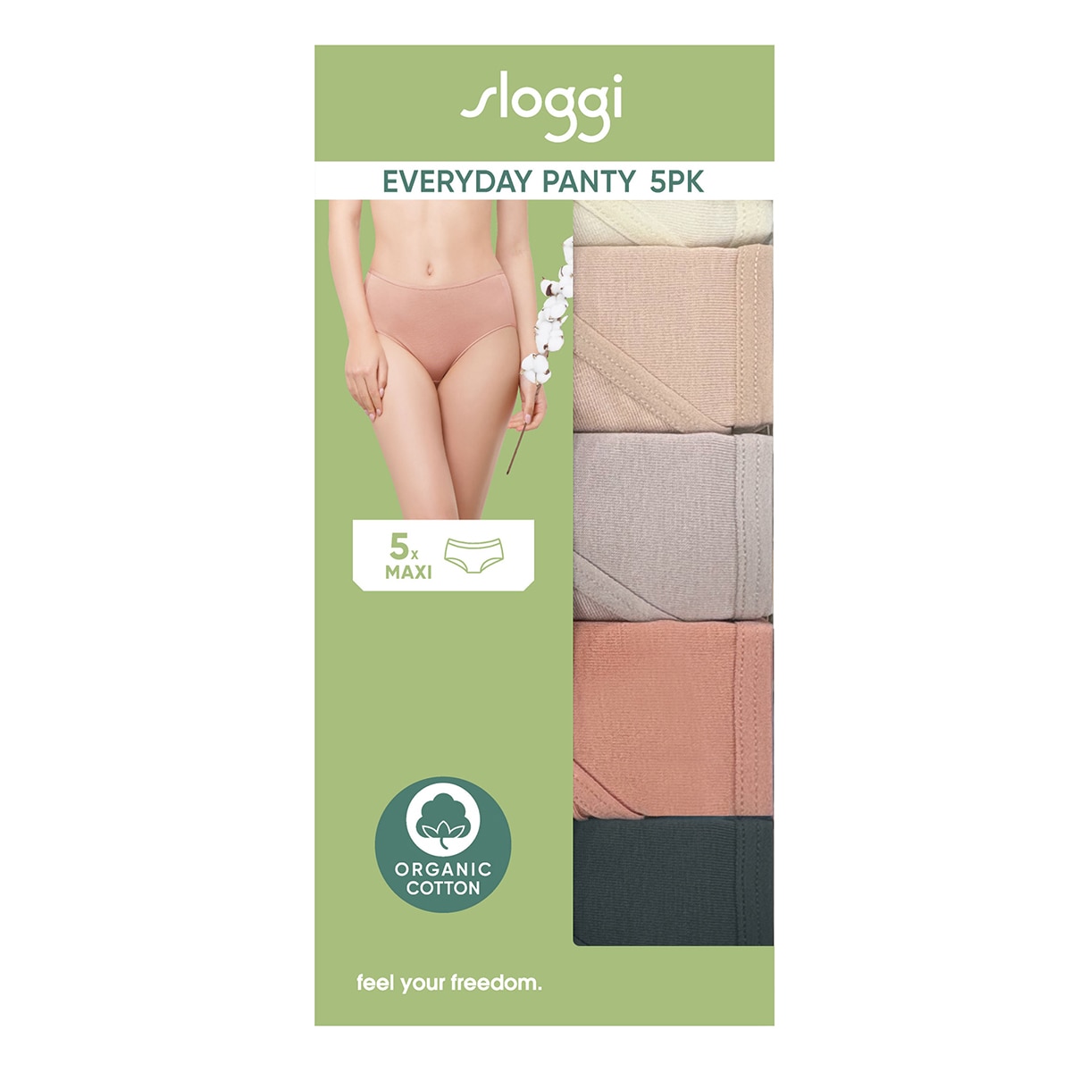 슬로기 맥시 오가닉 팬티 5개입 - 26B, 95 슬로기 맥시 오가닉 팬티 5개입 - 26B, 95