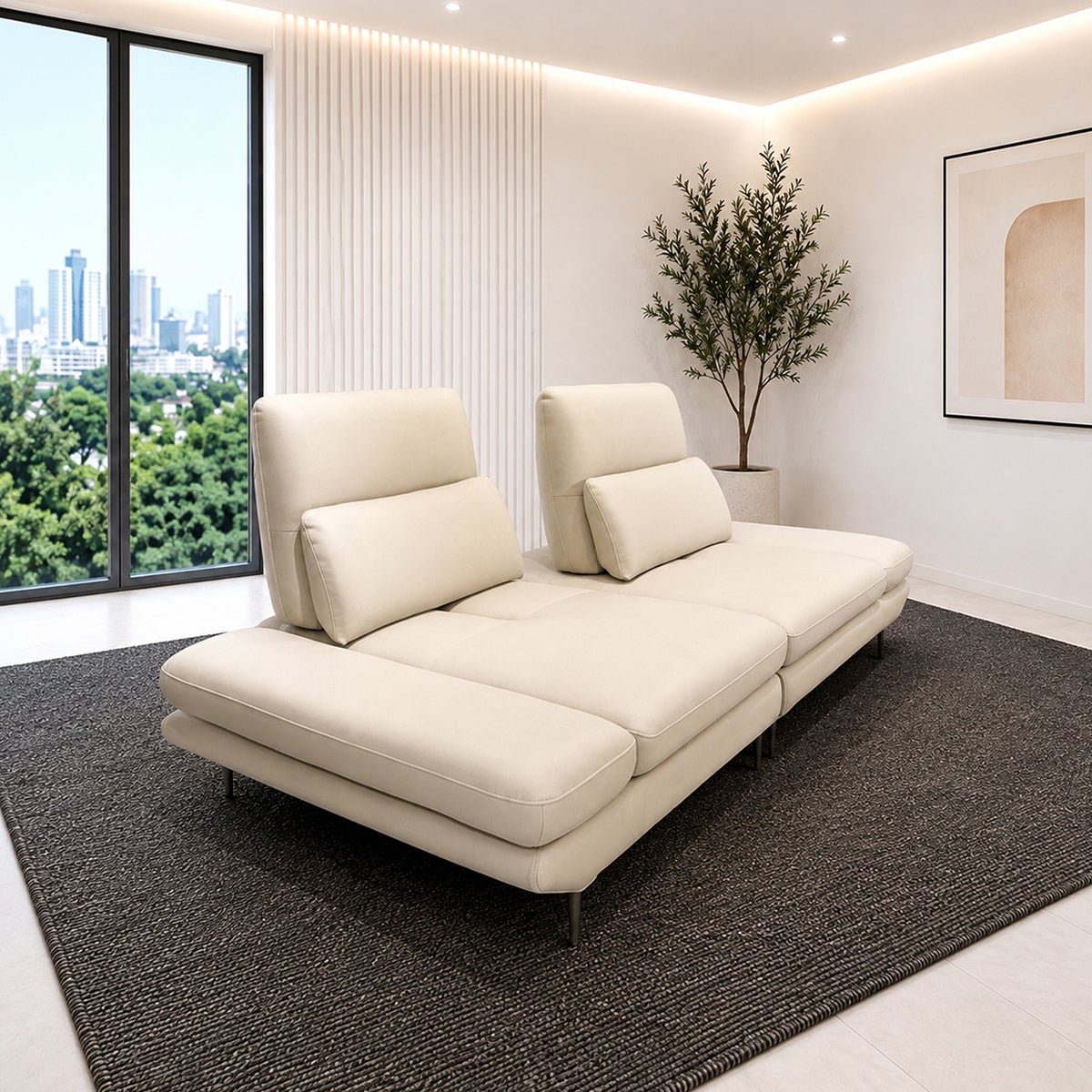 본네이처홈 시에나 전동스윙 소파 3인 본네이처홈 시에나 전동스윙 소파 3인