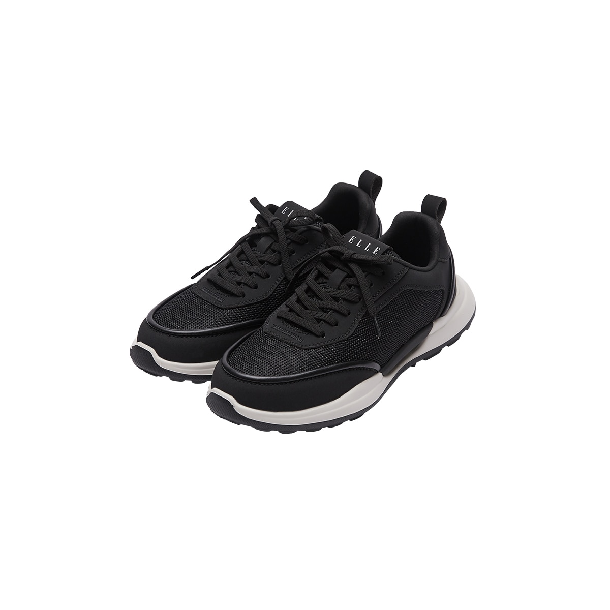 엘르 여성 메쉬 아치쿠셔닝 스니커즈 - 블랙, 250mm 엘르 여성 메쉬 아치쿠셔닝 스니커즈 - 블랙, 250mm