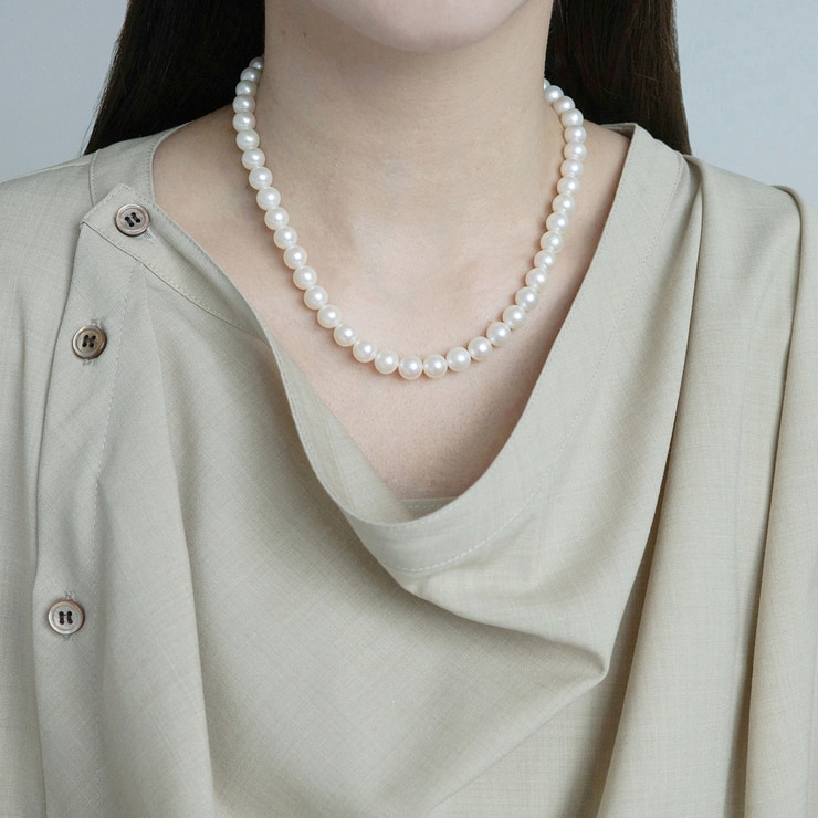FRESH WATER PEARL 목걸이 8mm