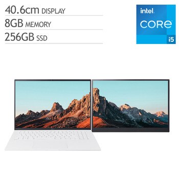 엘지 노트북 그램&뷰+ 세트 40.6cm(16/i5/8GB/256GB)