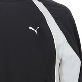 푸마 남성 긴소매 액티브 우븐 크루 - 블랙, L